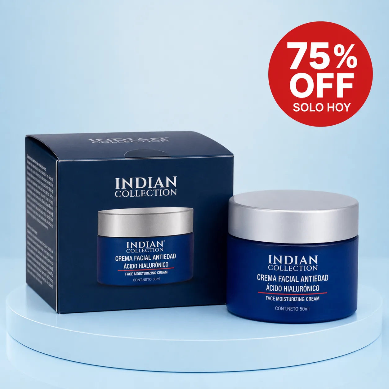 + Contorno de ojos ácido hialurónico 75% OFF